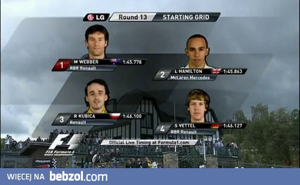 That's why I want to see Robert Kubica in F1 again