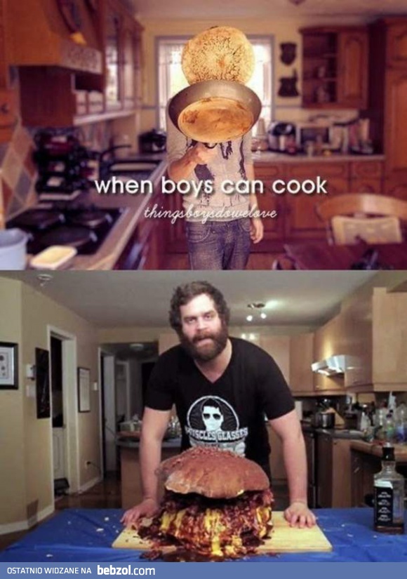 Kiedy chłopak umie gotować