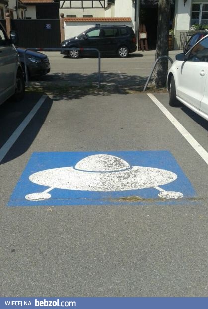 Specjalne miejsce parkingowe