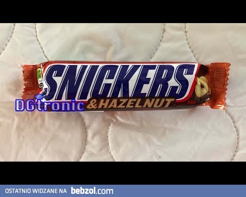 SNICKERS & HAZELNUT chocolate bar REVIEW VIDEO