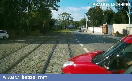 Tram drivers have a tough job in Prague!