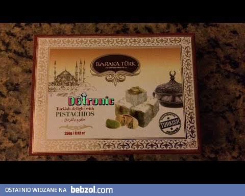 BARAKA PISTACHIO TURKISH DELIGHT  REVIEW VIDEO