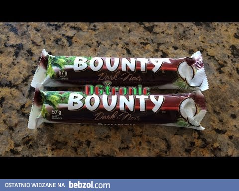 BOUNTY DARK chocolate coconut bar REVIEW VIDEO