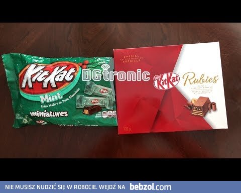  KIT KAT RUBIES with  KIT KAT MINT DARK CHOCOLATE MINIATURES