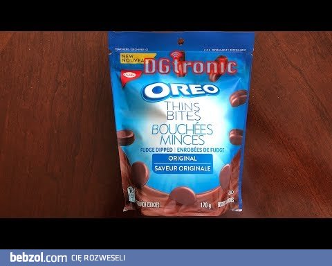 OREO THINS BITES FUDGE DIPPED ORIGINAL  REVIEW VIDEO