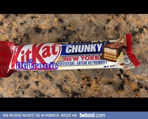 NESTLE KIT KAT CHUNKY NEW YORK CHEESECAKE  REVIEW