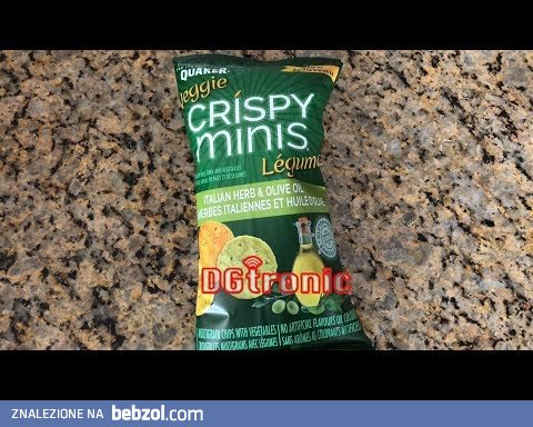 QUAKER VEGGIE CRISPY MINIS ITALIAN HERB & OLIVE OIL  