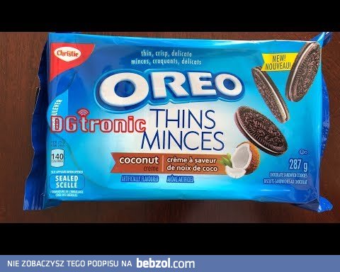 OREO THINS COCONUT CREME  REVIEW VIDEO