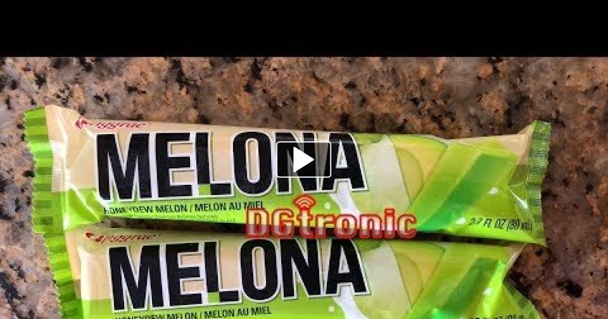 MELONA HONEYDEW MELON ICE CREAM BAR REVIEW VIDEO