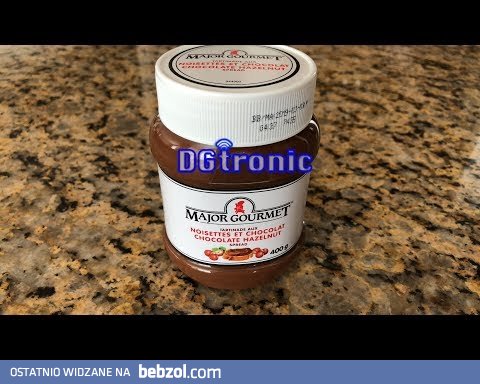 MAJOR GOURMET CHOCOLATE HAZELNUT SPREAD  REVIEW VIDEO