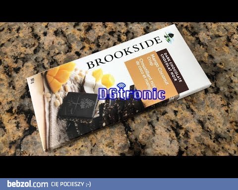 BROOKSIDE DARK CHOCOLATE MANGO COCONUT CRISP  REVIEW VIDEO