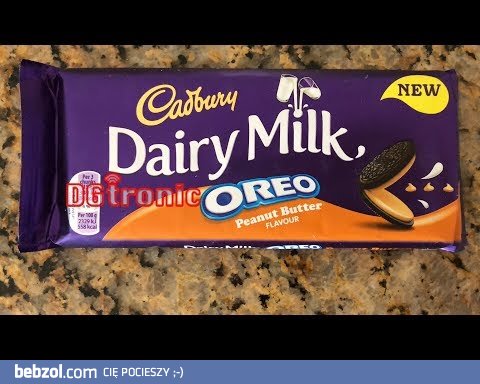 CADBURY DAIRY MILK OREO PEANUT BUTTER milk chocolate bar REVIEW 