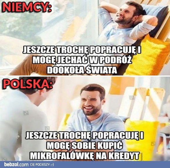 Zarobki w Niemczech vs w Polsce 