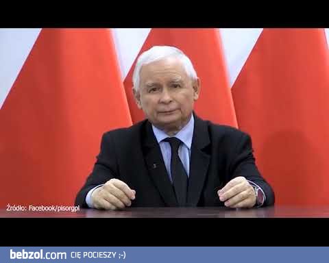 Jarosław Kaczyński parodia - wygłasza orędzie o zniszczeniu Polski