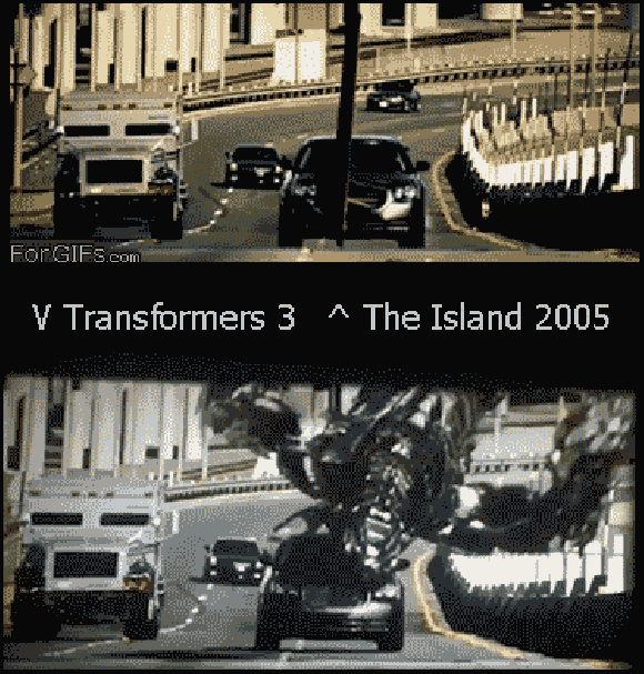 Transformers - recycling footage