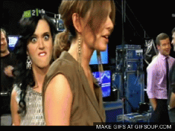 Katy Perry grabs Cheryl