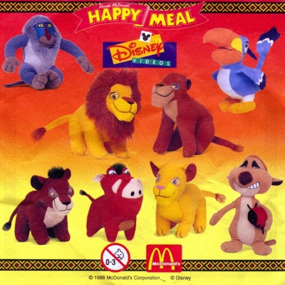 Najlepsze zabawki z Happy Meal lat 80 i 90