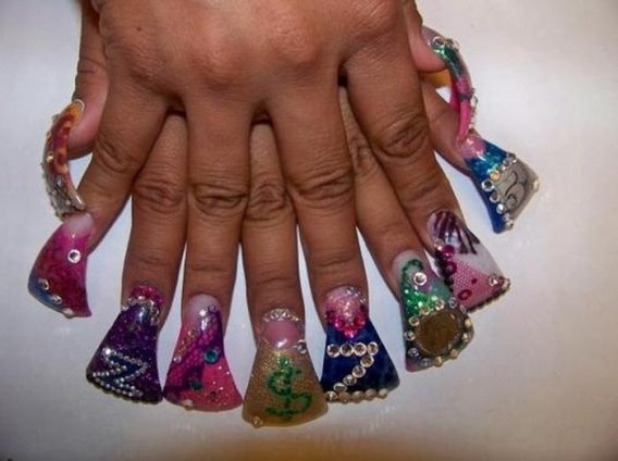 6. "The Most Hilariously Bad Nail Art Fails" - wide 6