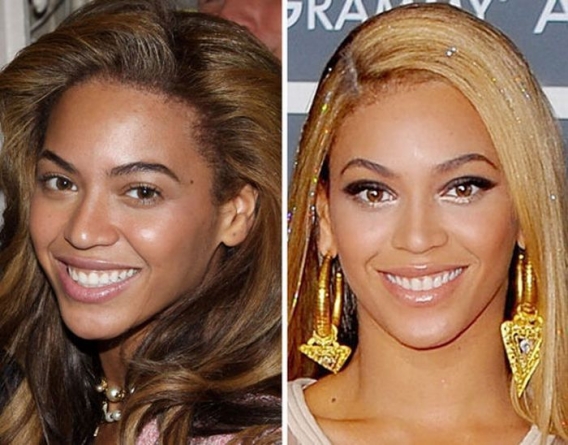 Beyonce bez makijażu