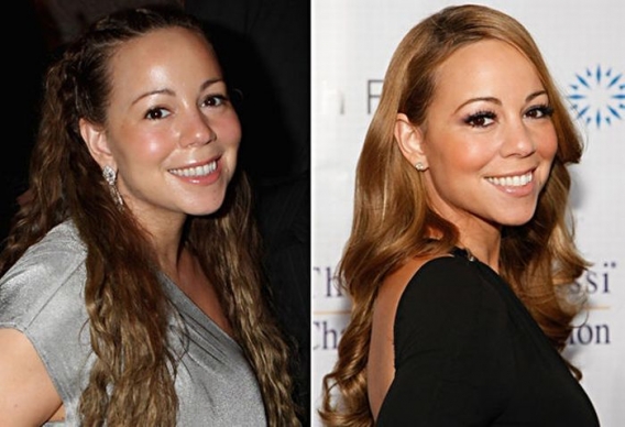 Mariah Carey bez makijażu