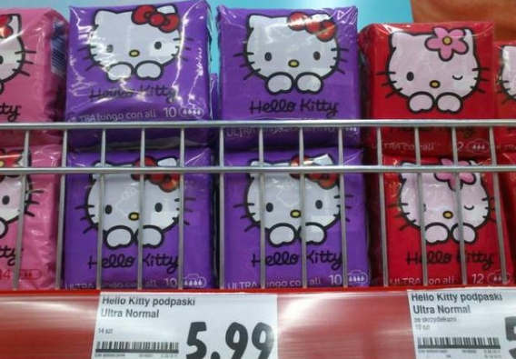 Podpaski Hello Kitty